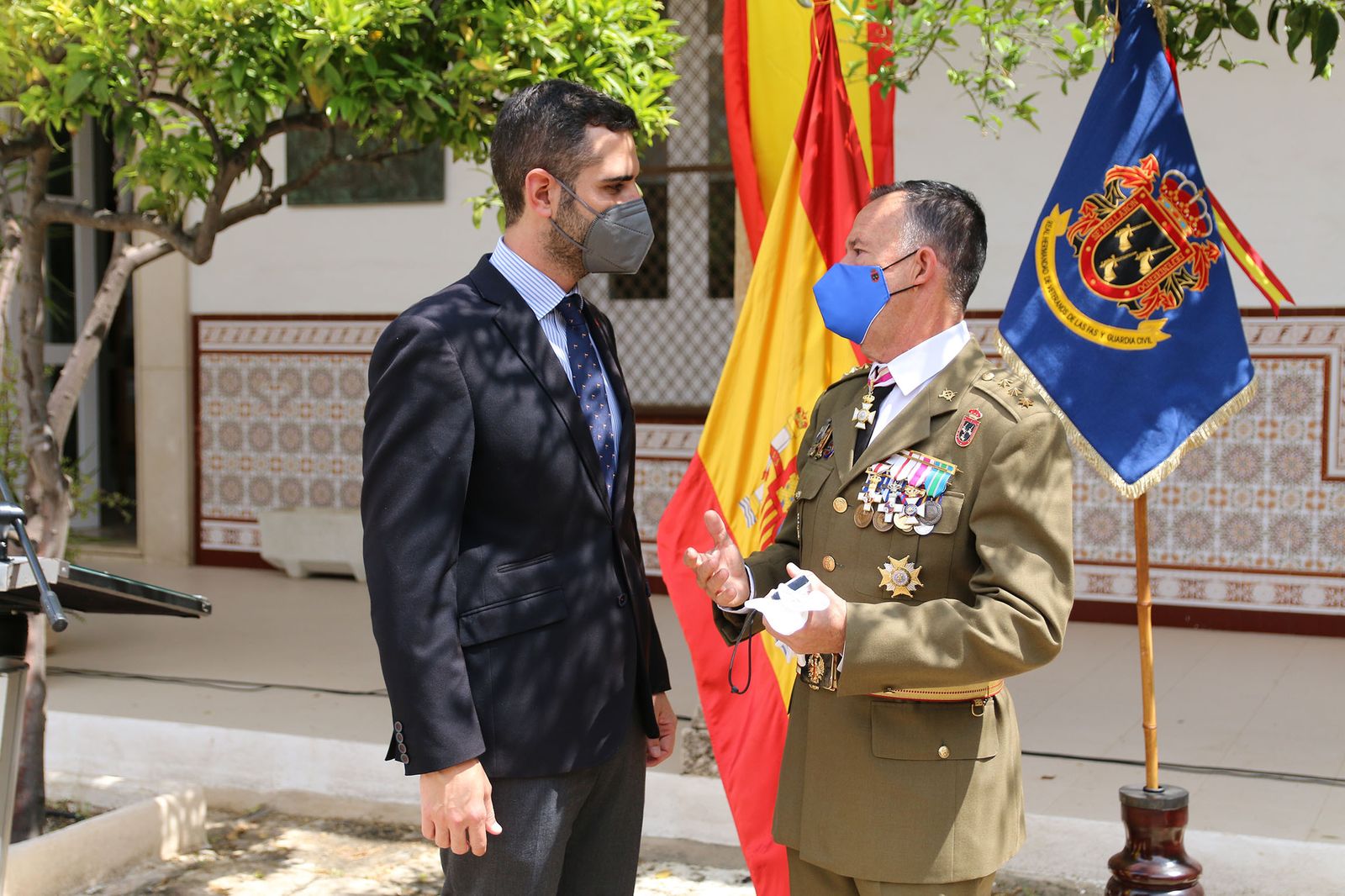 Fotogalería del acto de la Hermandad de Veteranos de Fuerzas Armadas y Guardia Civil