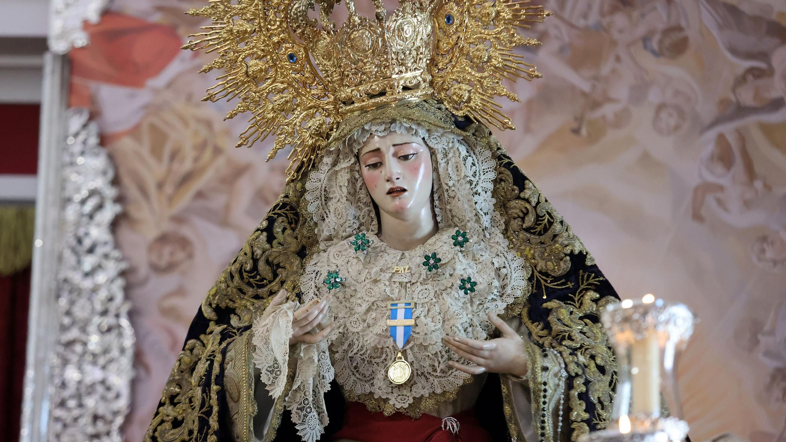 Medalla de Oro de Jerez a la Virgen de la Coronación