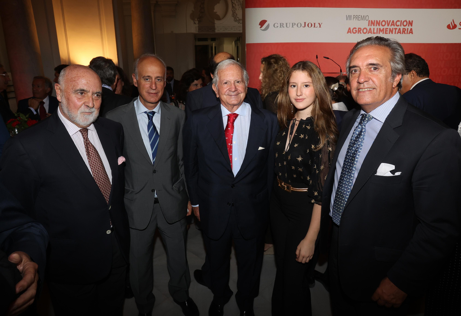 Las mejores imágenes de la entrega del VIII premio agroalimentario Banco Santander a José Gandía