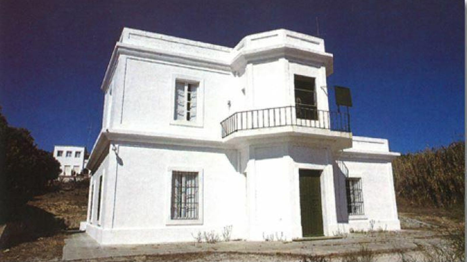 El antiguo faro de Punta Paloma.