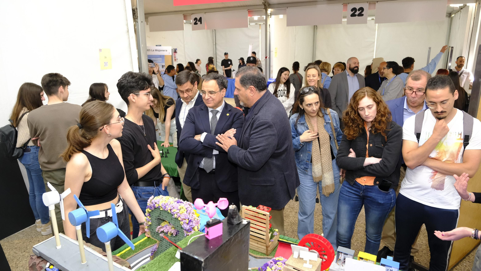 Imágenes de la Feria de la Innovación y la Ciencia en la Universidad de Almería-UAL