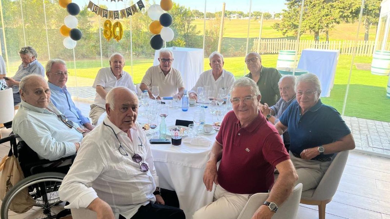 Antonio Grimaldi, Nono Copano, Benito Moral, Valentín Lasanta, Juan Quiñones, Nacho García-Agulló, José María Otero, Juan Ramón Cirici, Antonio Sainz y Juan Sanlés.