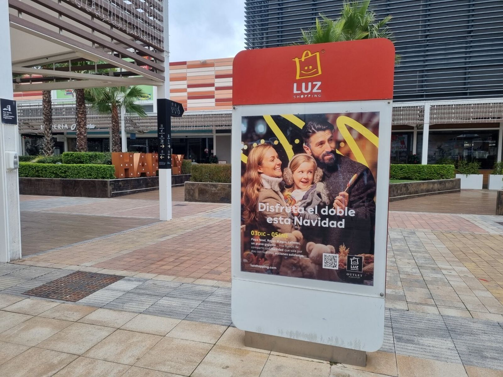 LUZ Shopping quiere celebrar este año una Navidad el doble de especial.