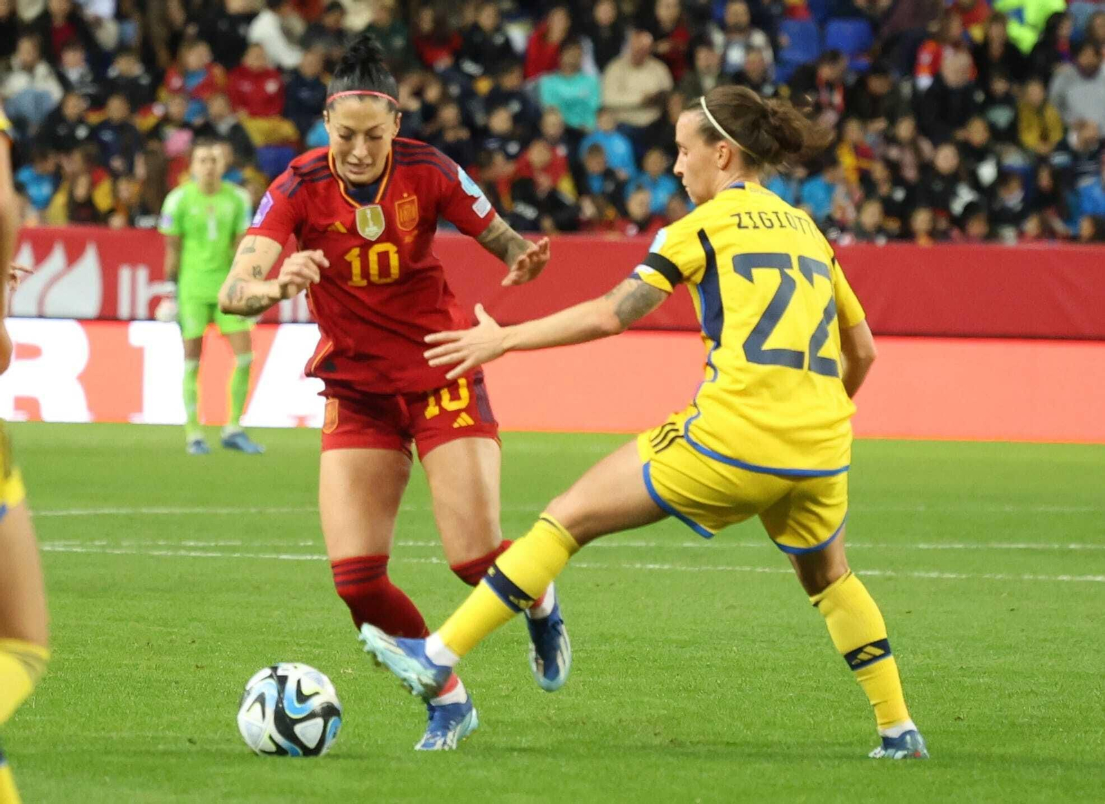 España - Suecia, en fotos