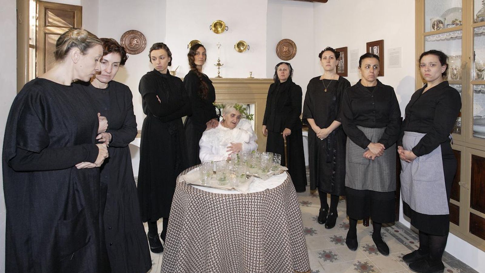 Representación de la obra en la casa original de Frasquita Alba