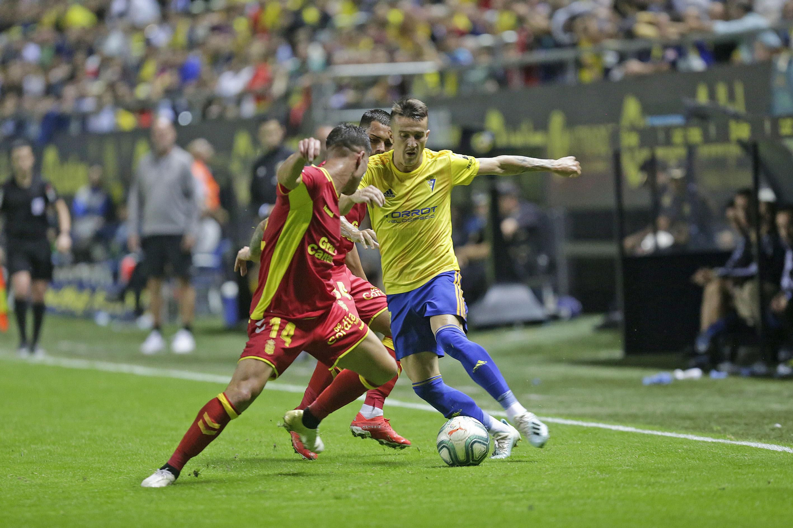 Las imágenes del Cádiz-Las Palmas Las imágenes del Cádiz-Las Palmas