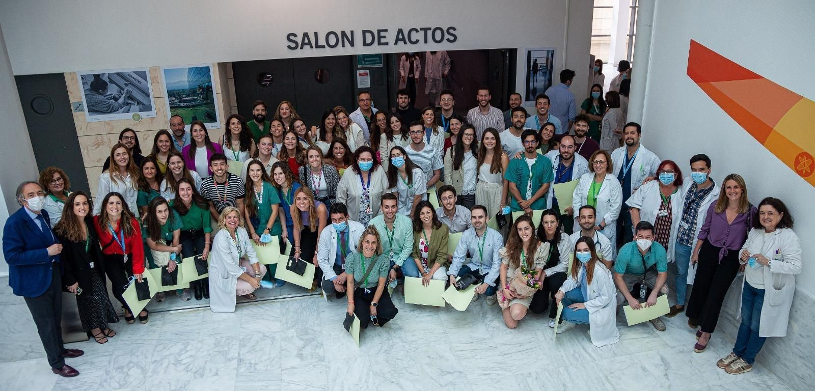 Imagen de los EIR gradudados en el Hospital Universitario San Cecilio de Granada
