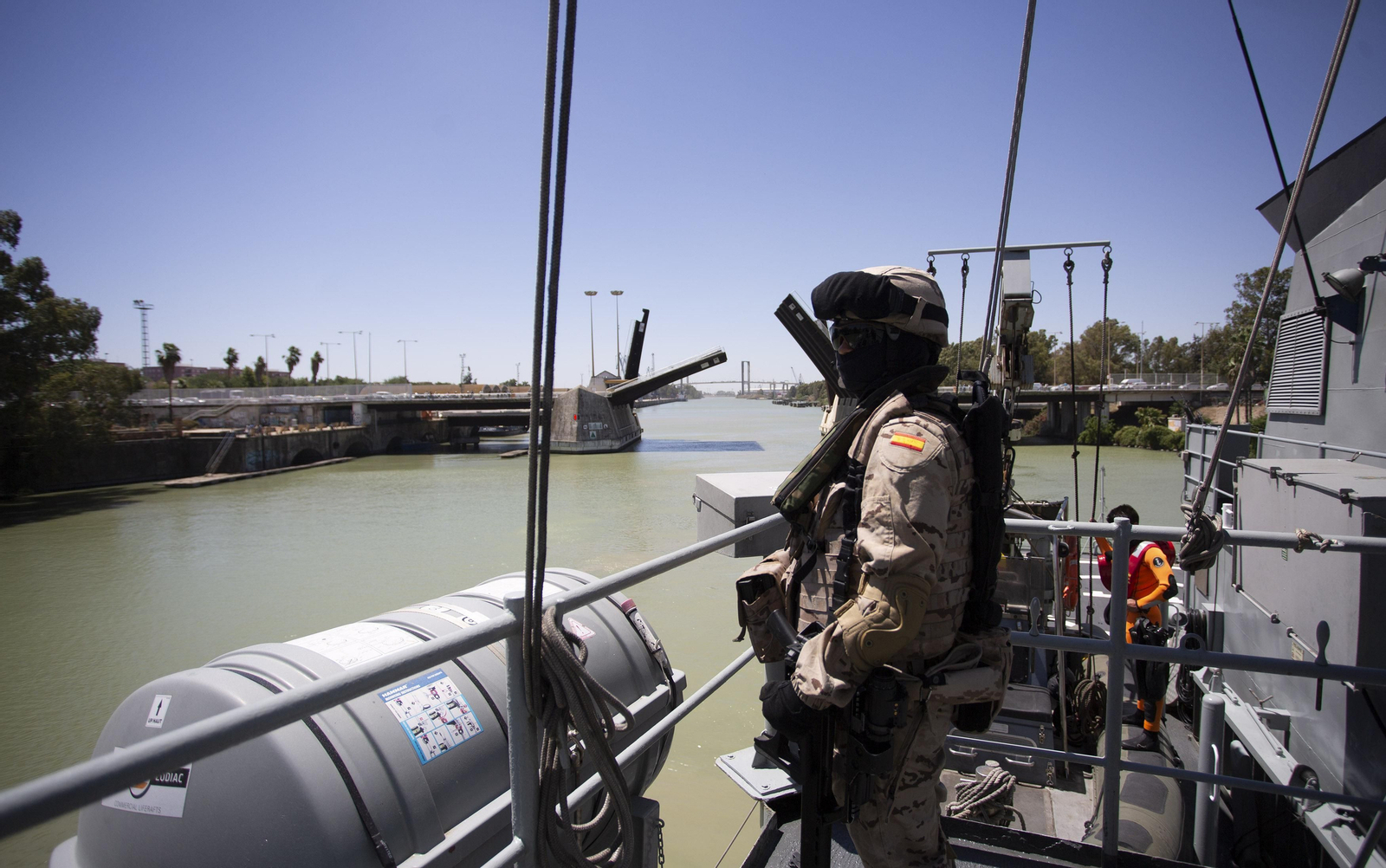 Las imágenes del patrullero 'Centinela'