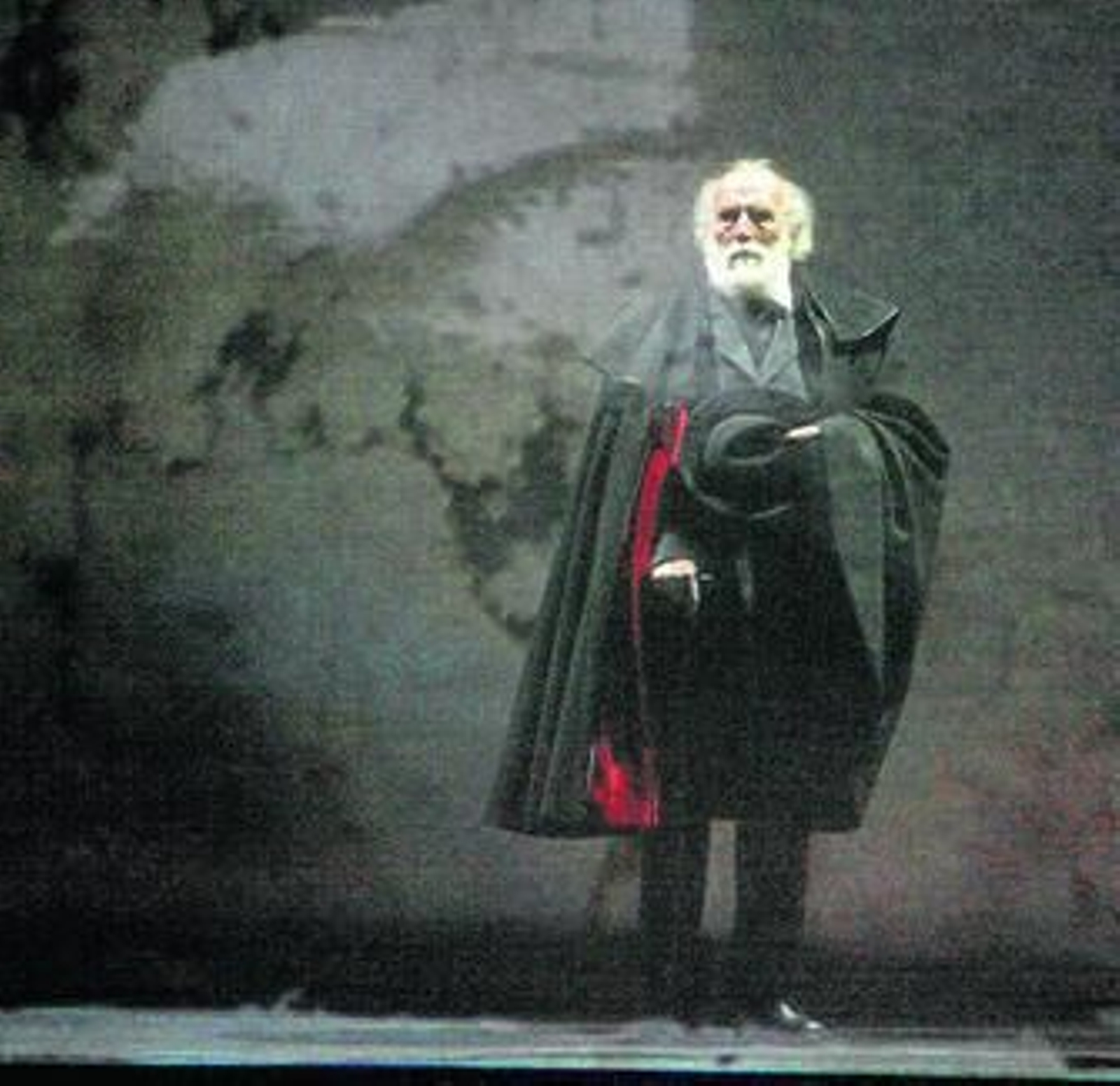 Álvarez-Novoa, durante su actuación en el Teatro Góngora.