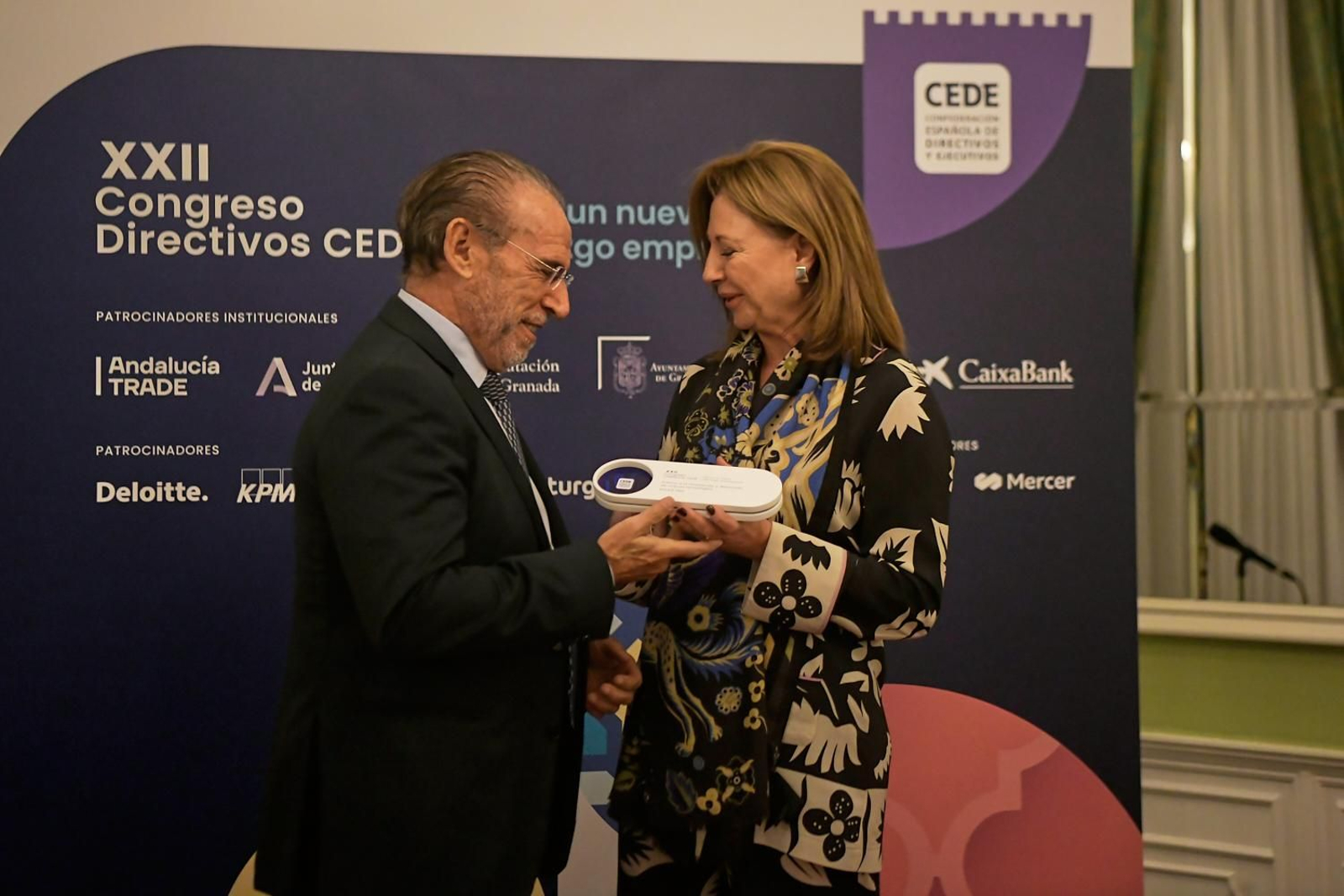 Las mejores imágenes de la entrega de premios de la Fundación CEDE a empresas y directivos en Granada