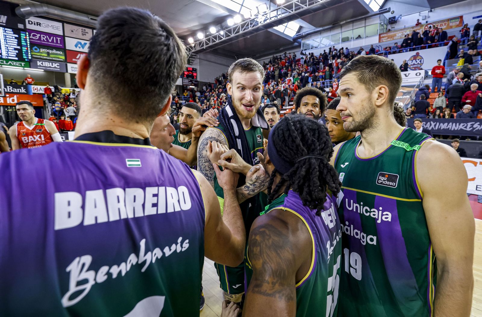 El equipo hace piña.