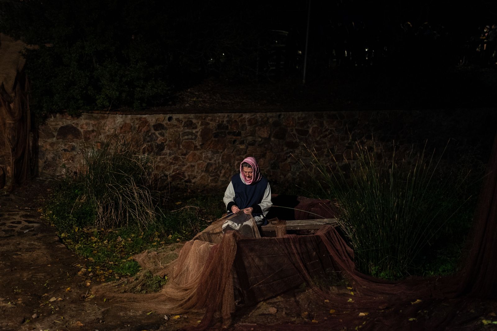 Imágenes: Una visita al Belén viviente de Puerto Moral