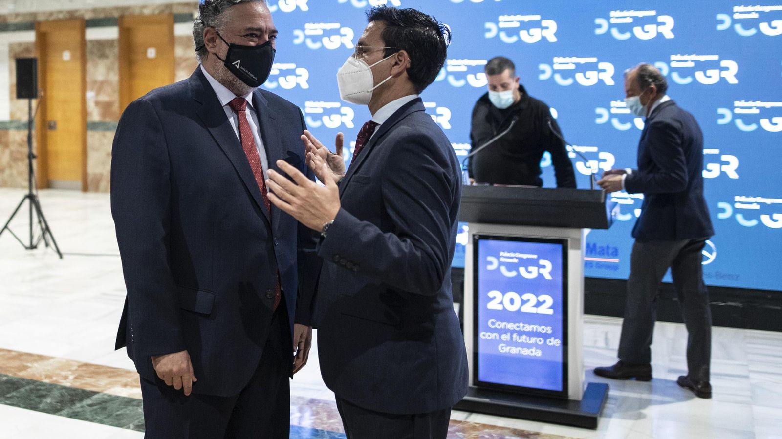 Pablo García y Paco Cuenca, en la presentación de la programación de 2022.