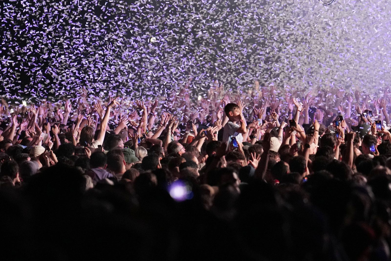 El público del Primavera Sound, este jueves, en una actuación de los australianos Tame Impala.