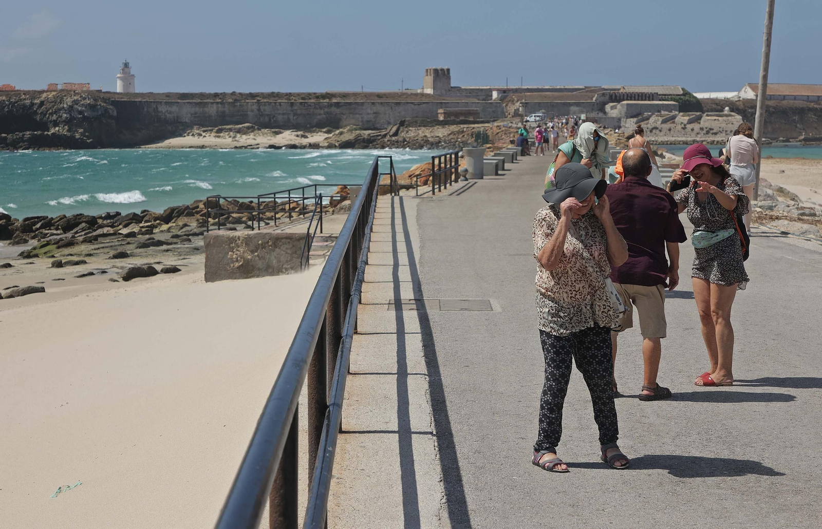 Fotos del temporal de levante en Tarifa