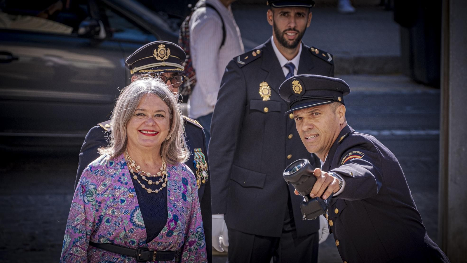 Las imágenes de la celebración del acto del Día de la Policía Nacional en Cádiz.
