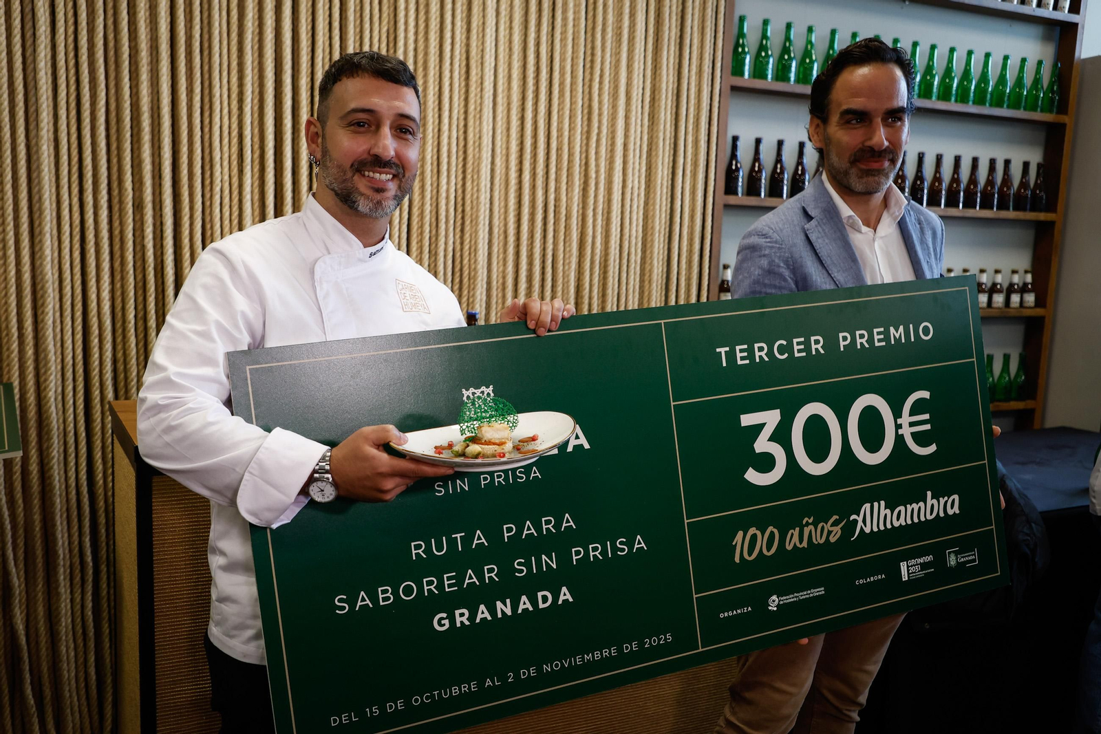 Las tapas, los chefs y la gala de premios de Saborea Sin Prisa de Cervezas Alhambra, en imágenes