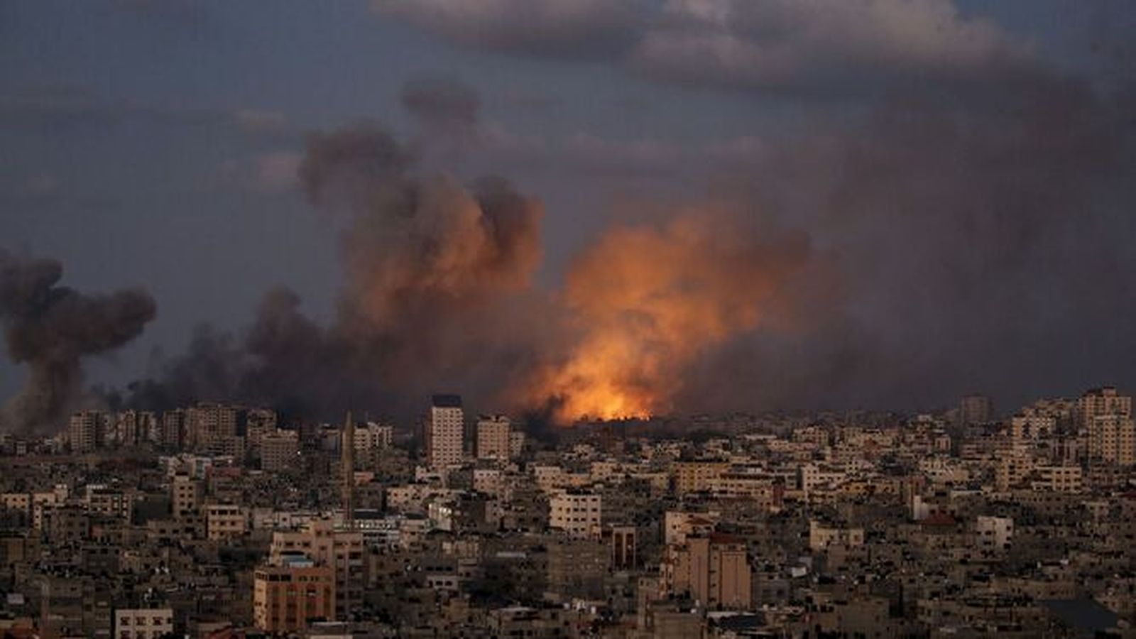 Ataque israelí sobre Gaza, en una imagen de archivo.