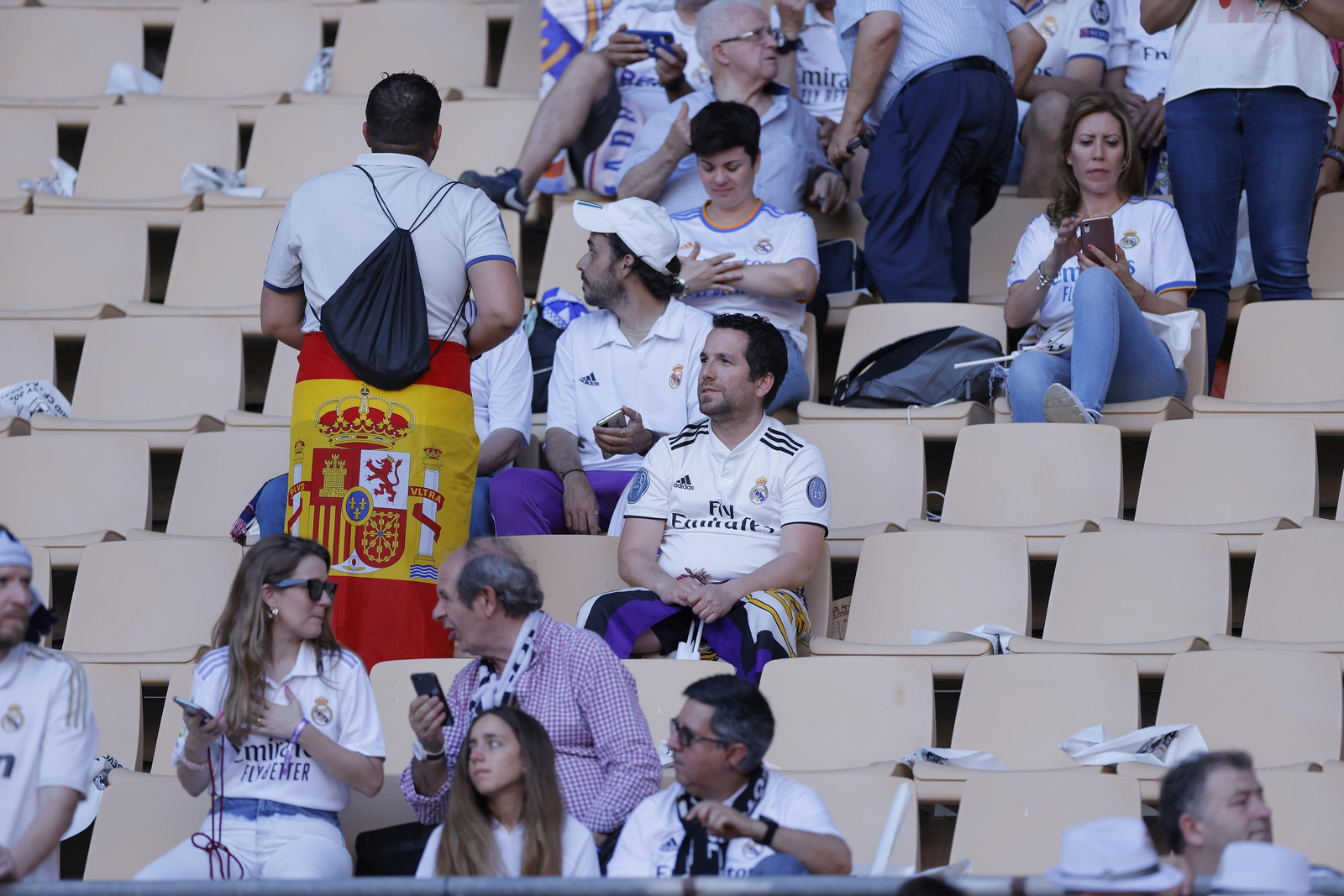 Búscate en las fotos de la final de la Copa del Rey entre el Madrid y el Osasuna