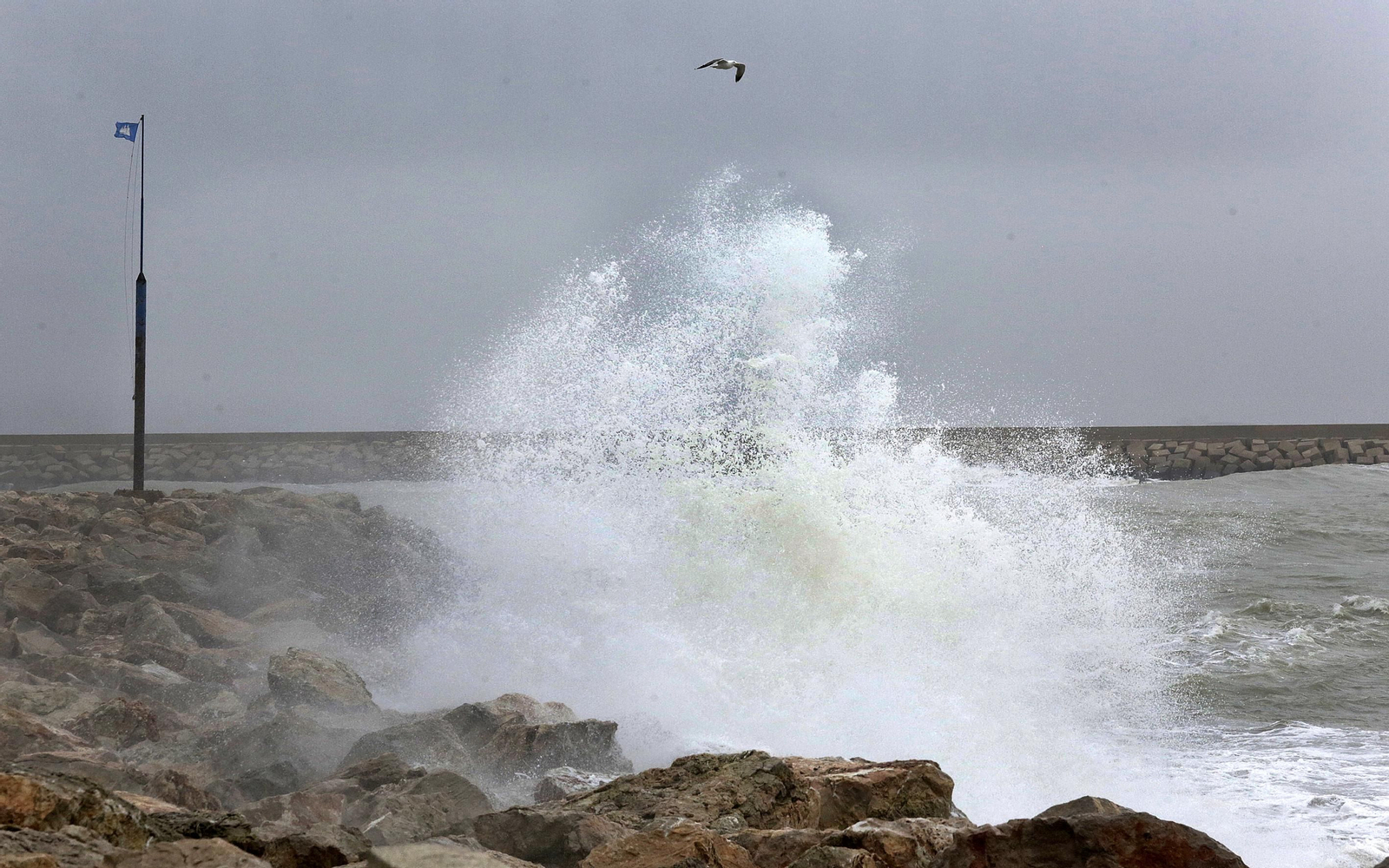 El temporal Elsa en Cádiz y la provincia