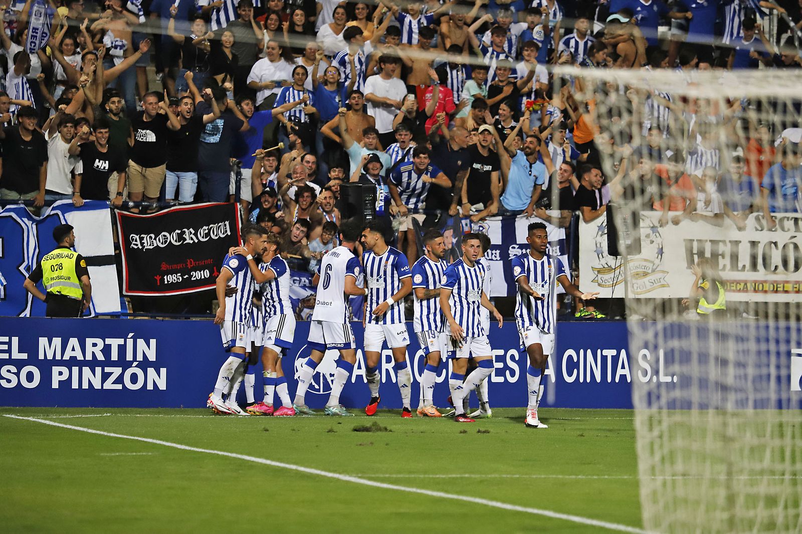 Imágenes del encuentro entre el Recreativo de Huelva y el Málaga