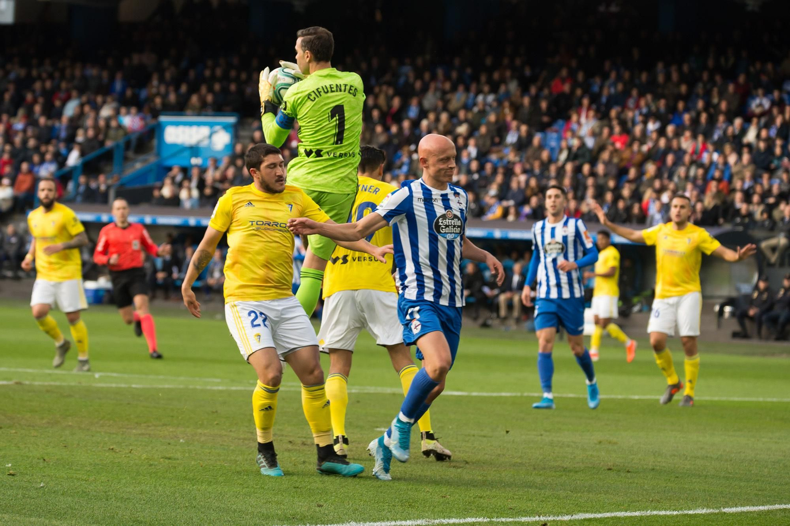 Las imágenes del Deportivo-Cádiz