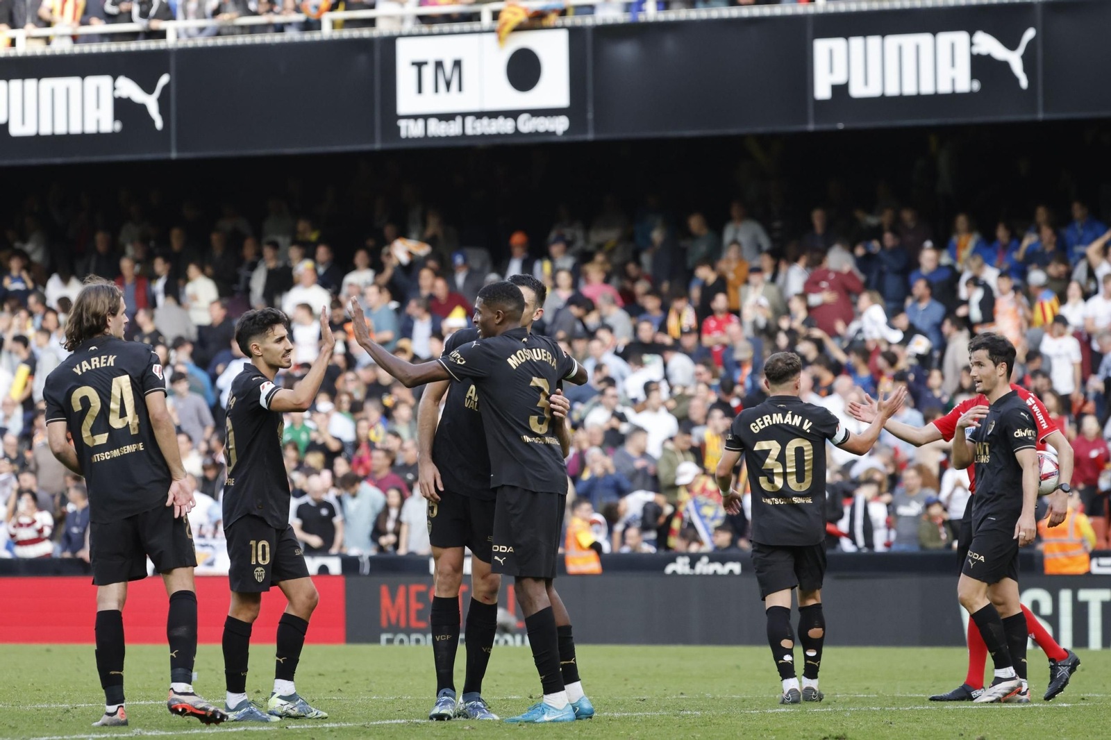 Las fotos del emotivo Valencia - Betis