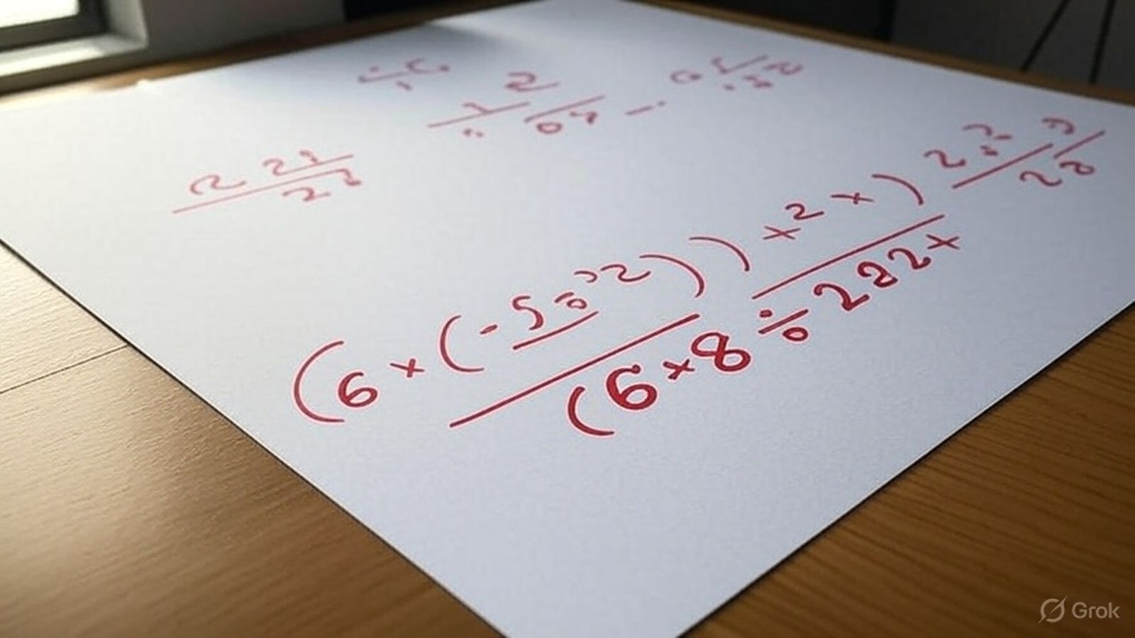 Recreación de un problema matemático difícil