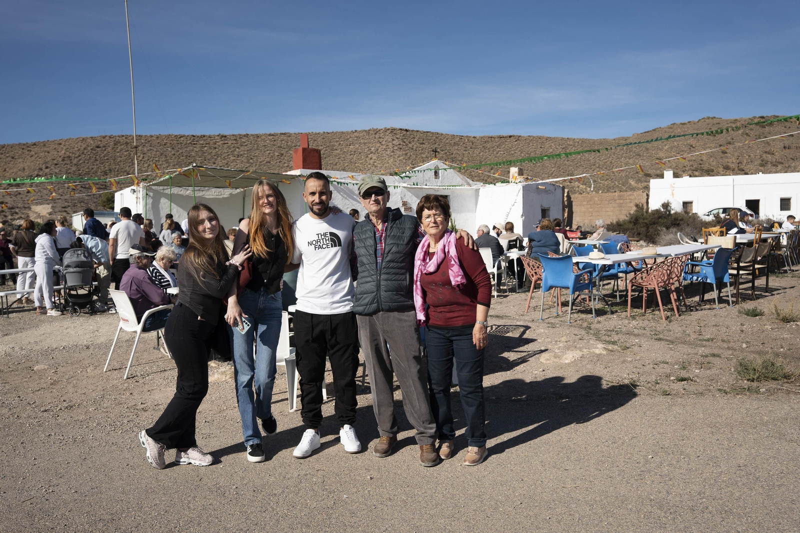 Las imágenes de la romería en Cuevas de Los Úbeda