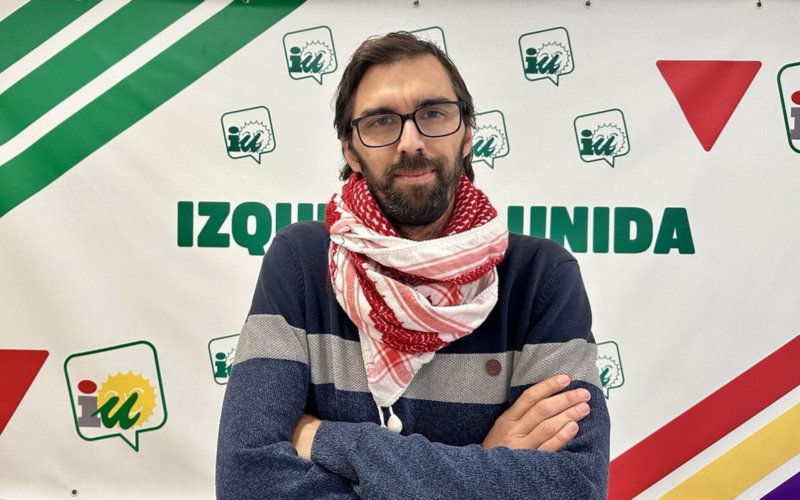 El portavoz municipal de Izquierda Unida, José Luis Bueno.