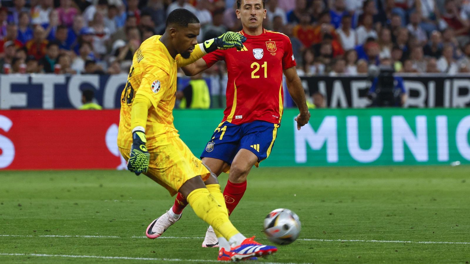 Las mejores imágenes del España - Francia