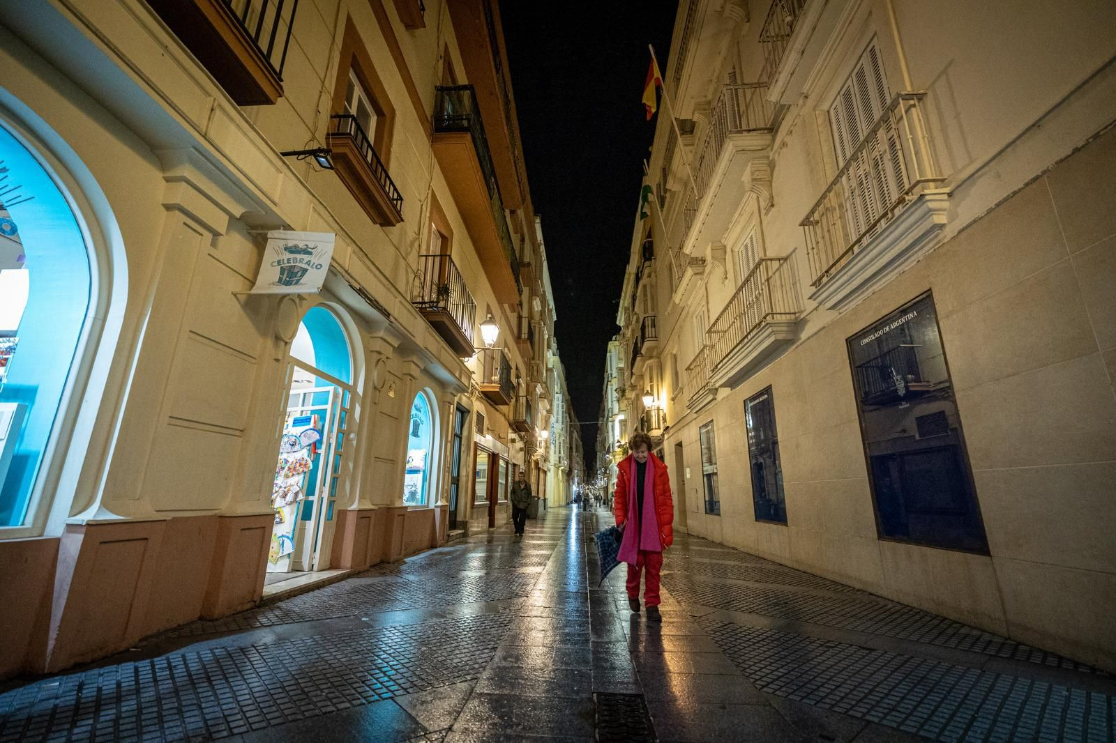 Las luces de Navidad en Cádiz, en imágenes