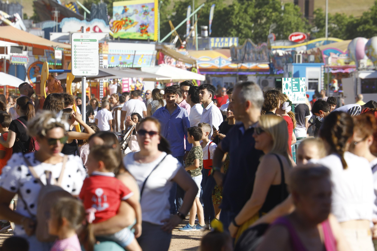 Feria de Córdoba: El día de los niños en El Arenal, en imágenes