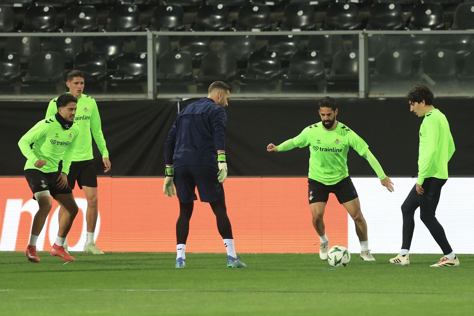 Las fotos del Betis en Guimaraes