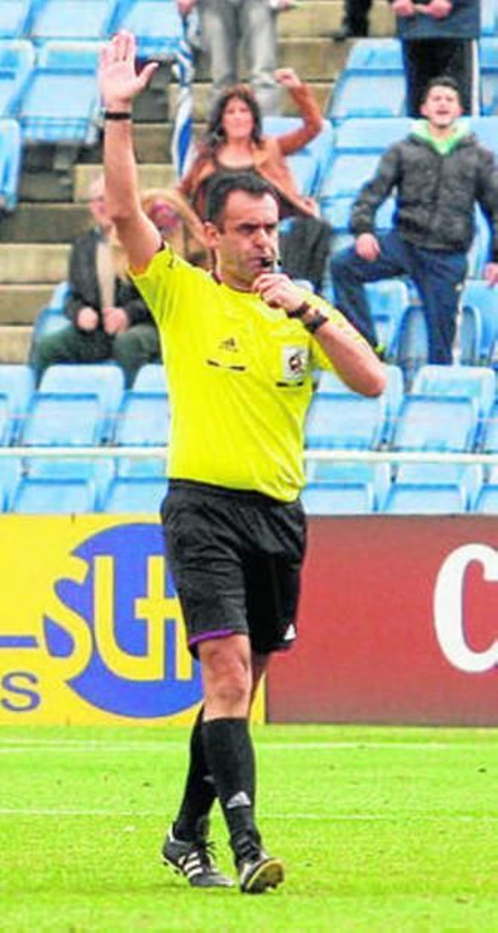 Pino Zamorano, el domingo.