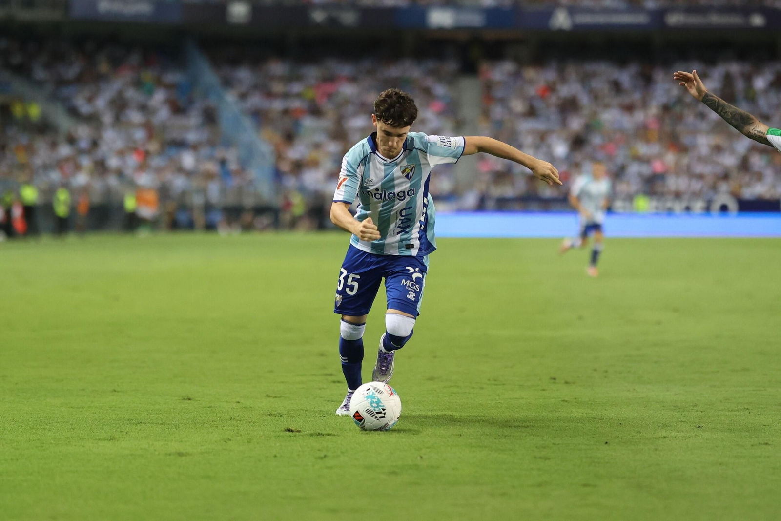 Las mejores fotos del Málaga-Betis