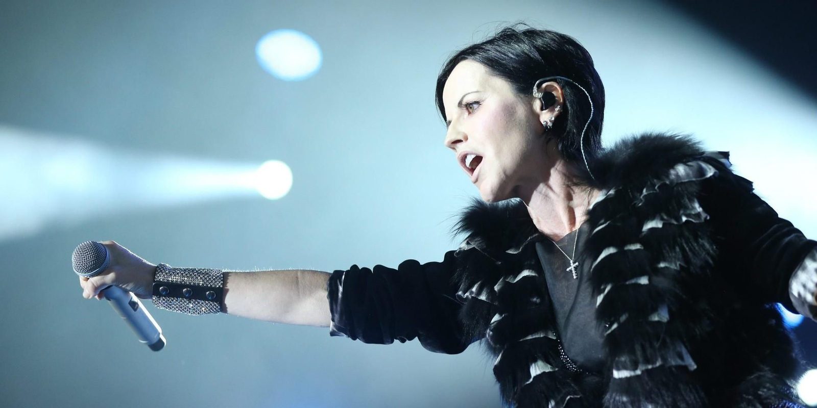 Dolores O'Riordan, durante un concierto de Cranberries en agosto de 2016 en Colmar (Francia).