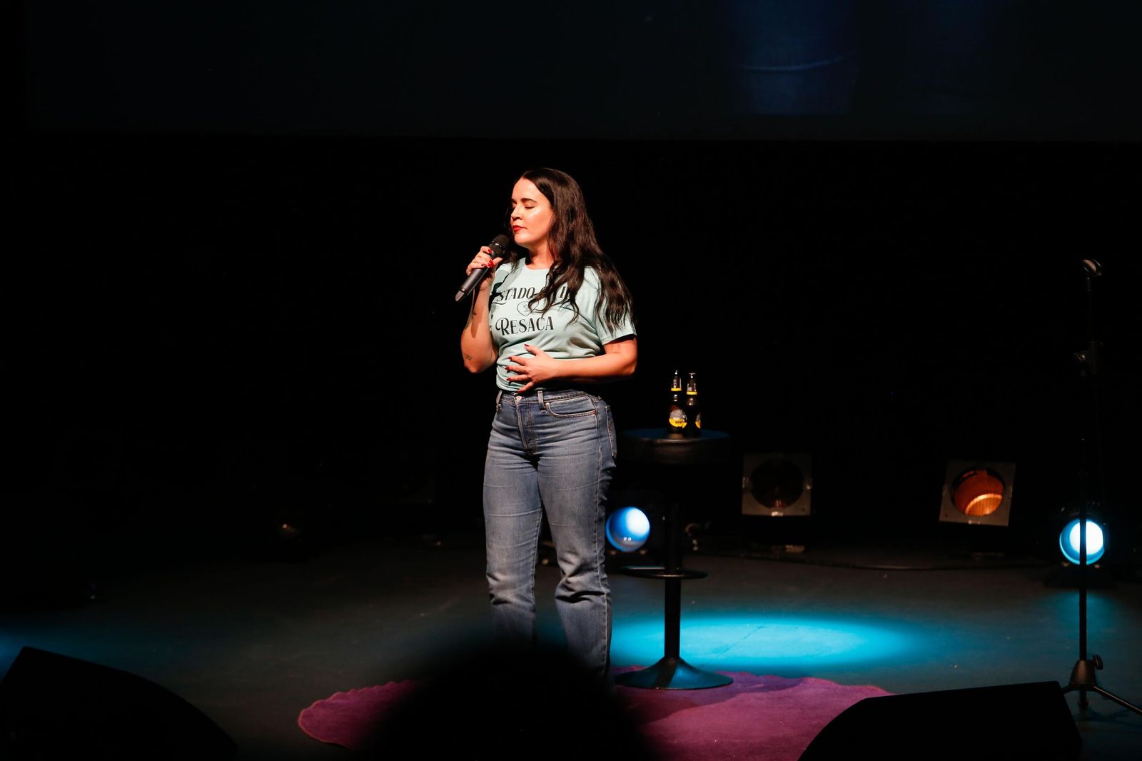 Fotografías del monólogo de Martita de Graná en La Línea