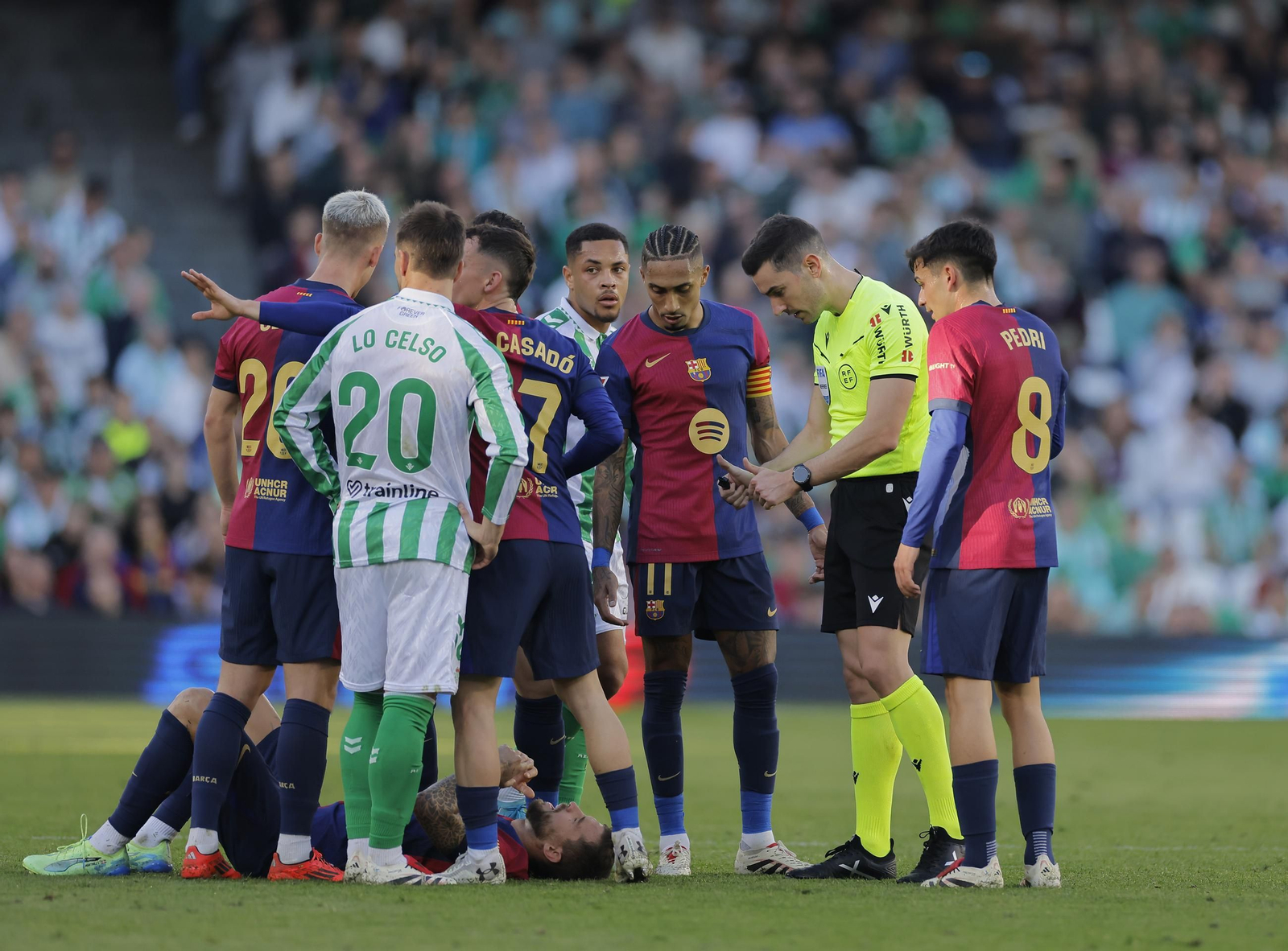 Las fotos del Betis - Barcelona
