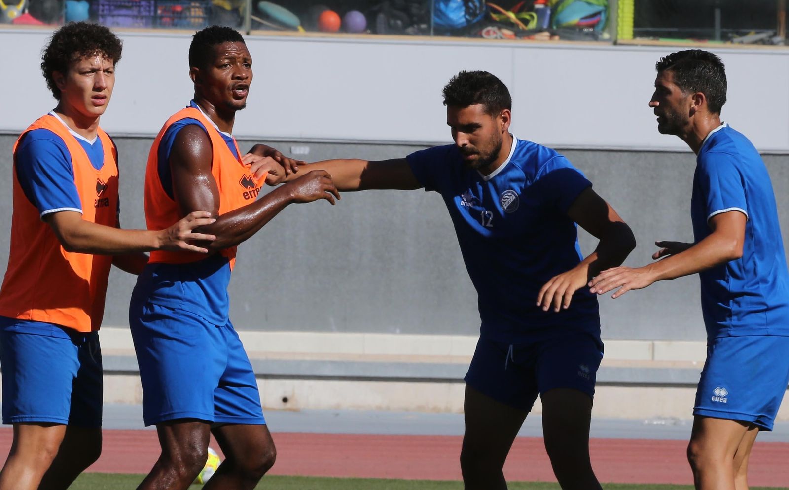 Imágenes del  partidillo disputado en Chapín por el XerezDFC