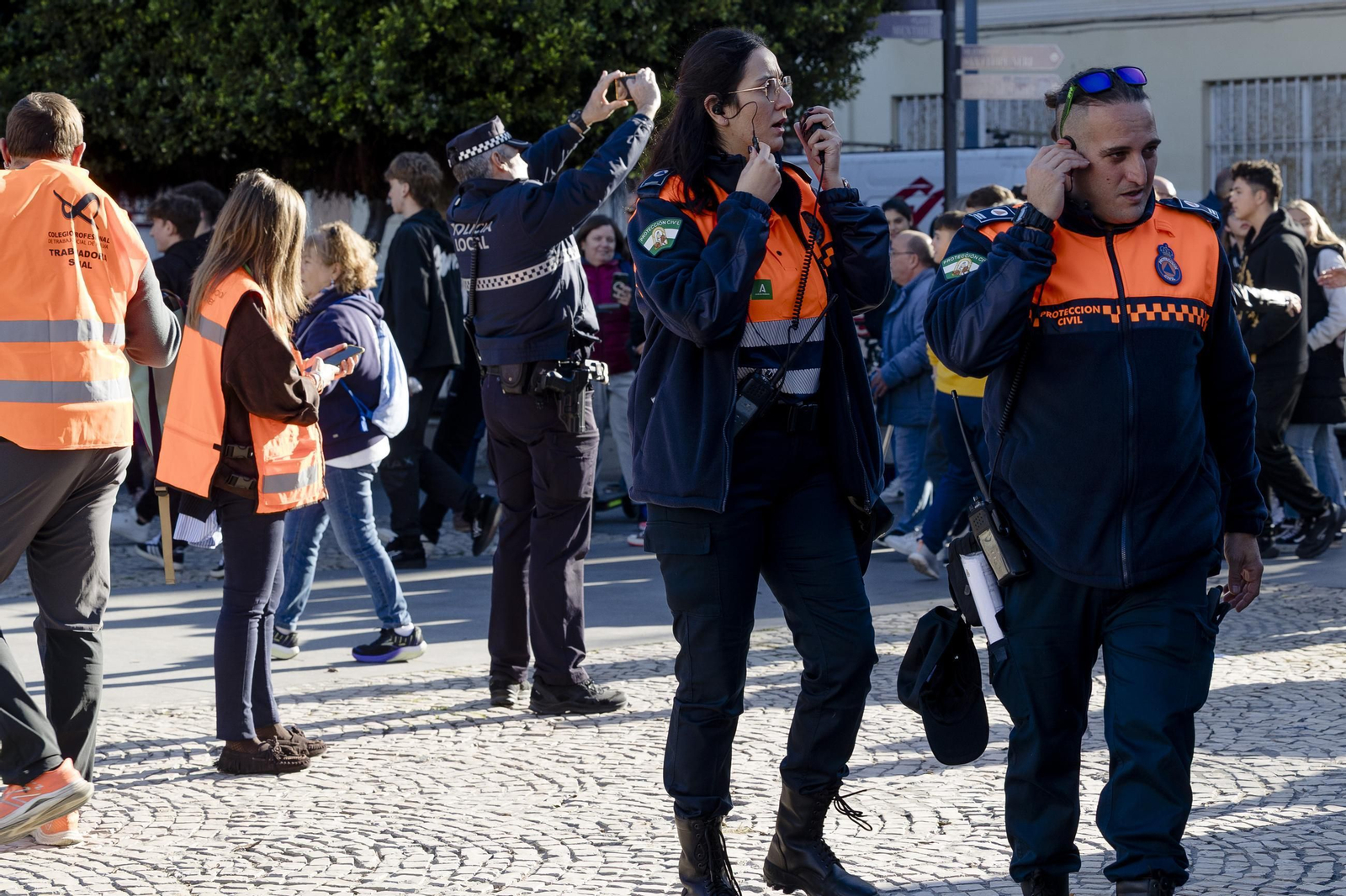 Todas las imágenes del simulacro de tsunami en Cádiz