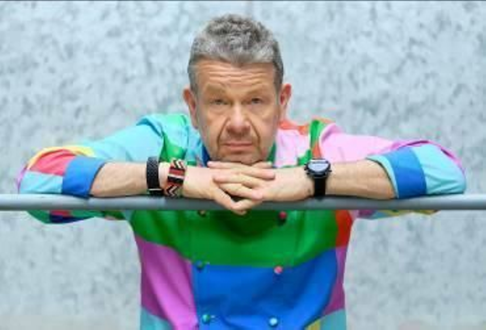 Alberto Chicote, con su actual aspecto, tras haber rebajado bastante peso