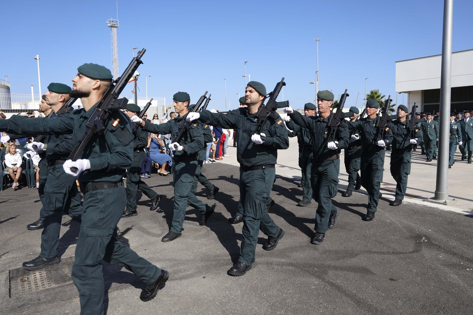 Las fotografías de la inauguración del nuevo muelle de la Guardia Civil en Algeciras