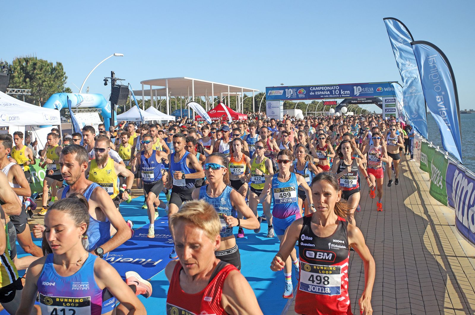 Imágenes de la 10K Puerta del Descubrimiento en Huelva