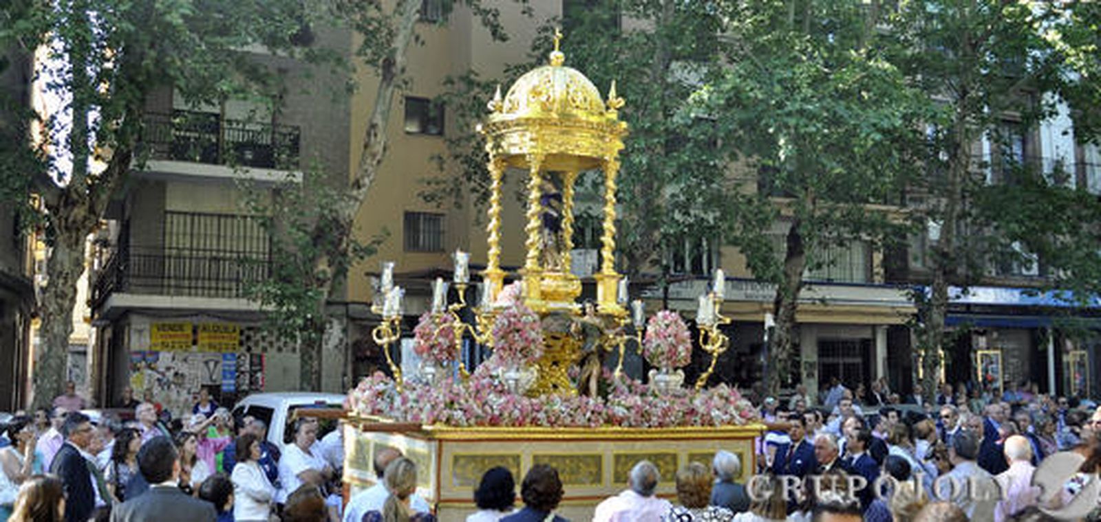 El Dulce Nombre de Jesús, de la Hermandad de la Quinta Angustia.

Foto: Manuel Gómez