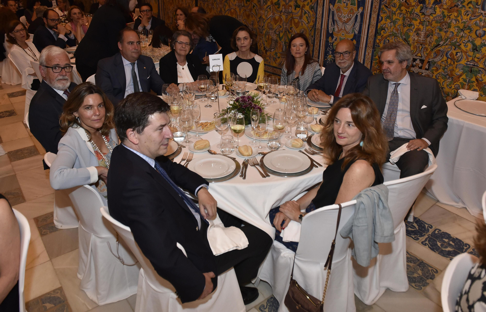 Los asistentes al VII Premio Manuel Clavero