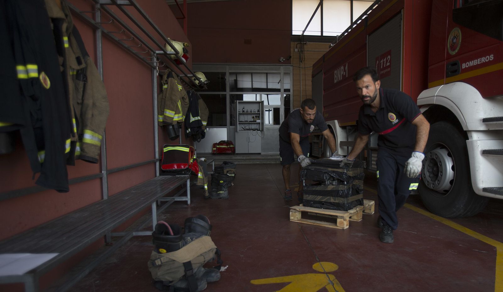 Las imágenes del Parque de Bomberos de Mairena del Aljarafe