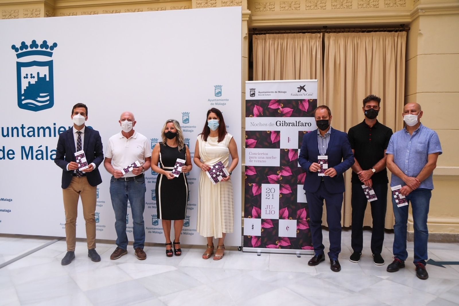 Presentación del ciclo 'Noches de Gibralfaro 2021'.