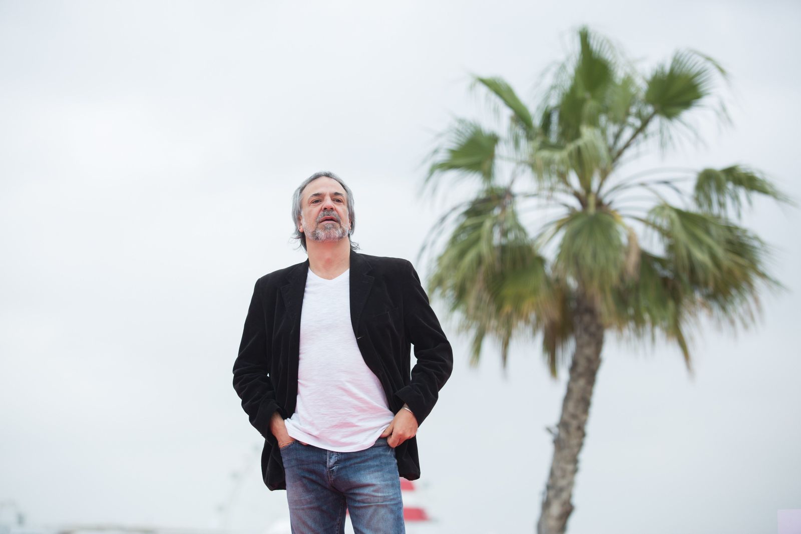 Giorgelli, ayer, antes de la presentación de su película.