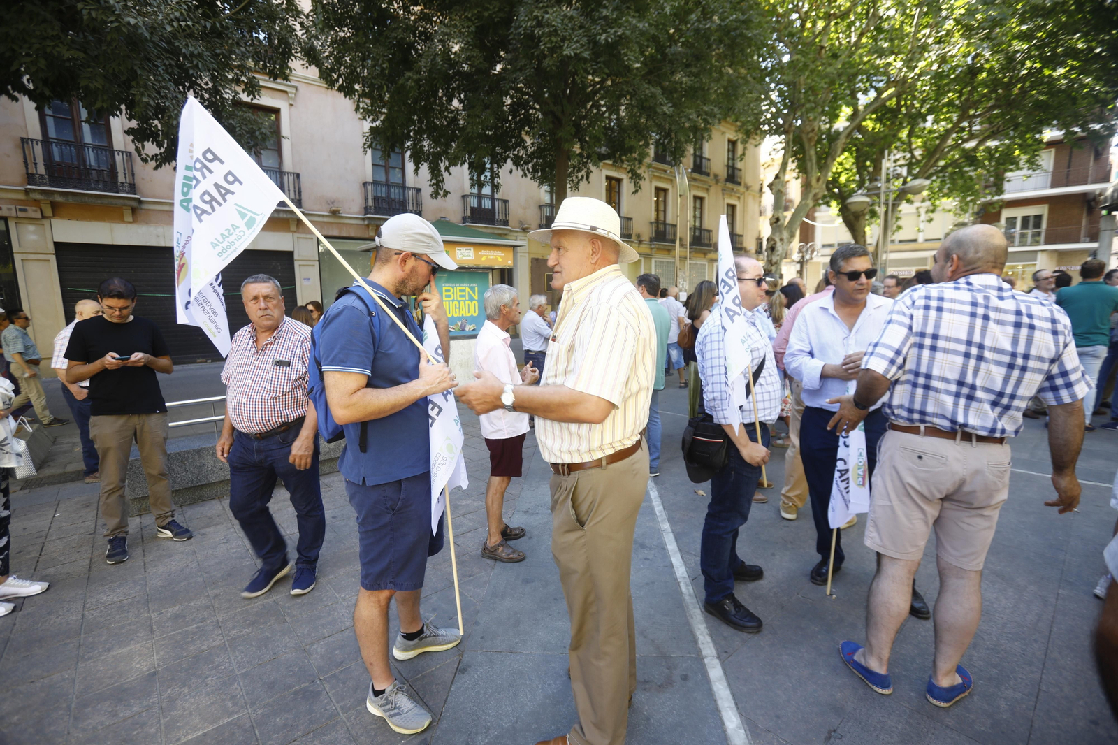 La concentración a favor del campo y el sector agrario en Córdoba, en imágenes